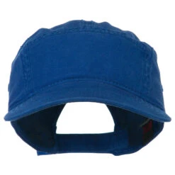 Otto Solid Superior Square Crown Cap -Fashion Accessories Store ss001ac royal 4