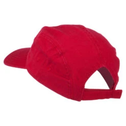 Otto Solid Superior Square Crown Cap -Fashion Accessories Store ss002ac red 2