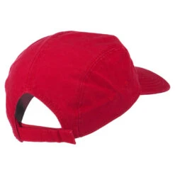 Otto Solid Superior Square Crown Cap -Fashion Accessories Store ss002ac red 3