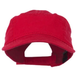 Otto Solid Superior Square Crown Cap -Fashion Accessories Store ss002ac red 5