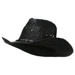 Outback Toyo Cowboy Hat 32 Outback Toyo Cowboy Hat -Fashion Accessories Store tc001cb black 1