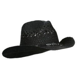 Outback Toyo Cowboy Hat 35 Outback Toyo Cowboy Hat -Fashion Accessories Store tc001cb black 4