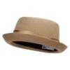 Wool Upbrim Pork Pie Fedora -Fashion Accessories Store ub001pp camel 1 3