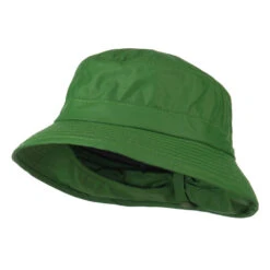 UPF 50+ Sun Block Bucket Flap Hat -Fashion Accessories Store us002uf green 1