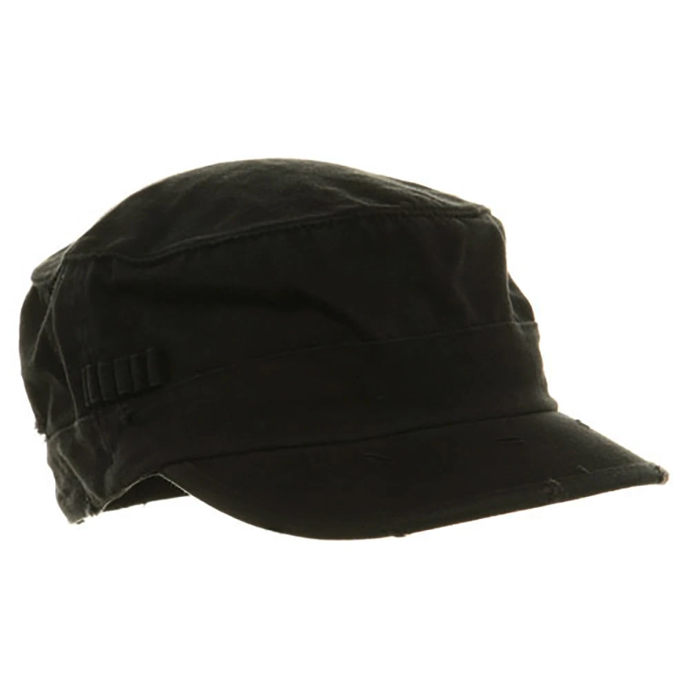 Washed Cotton Fitted Army Cap 3 Washed Cotton Fitted Army Cap