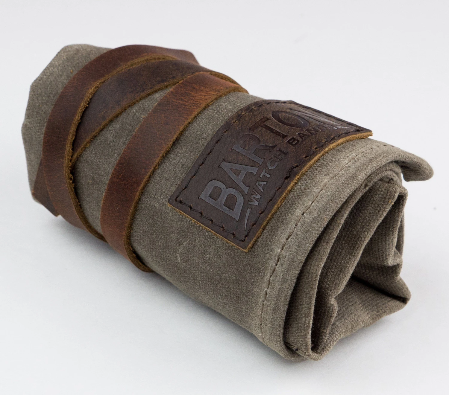 Watch Roll | Waxed Canvas 5 Watch Roll | Waxed Canvas - Image 3
