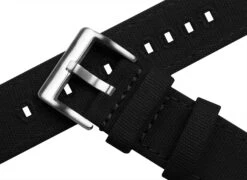 Zenwatch & Zenwatch 2 | Black Canvas -Fashion Accessories Store zenwatch zenwatch 2 black canvas zenwatch watch band barton watch bands 308123